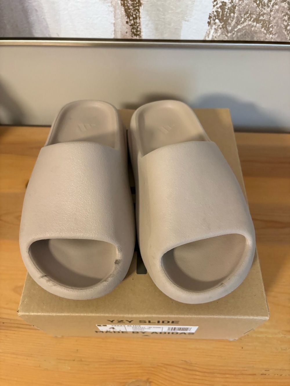 adidas YZY Slide in Taupe